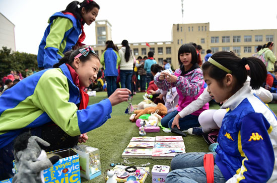 2016-03-24 星期四 當日,安徽合肥市芙蓉小學舉辦