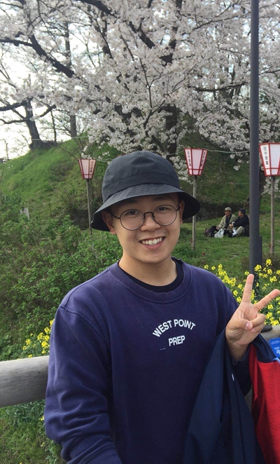 陈佳洲,曾在日本新泻大学国际教育专业学习
