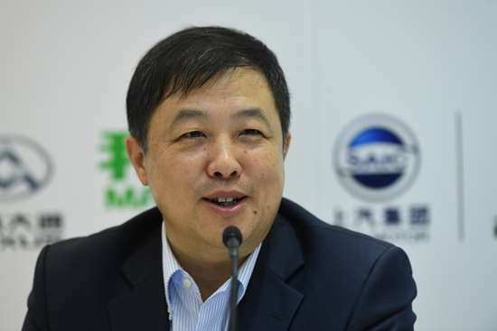 蓝青松:未来上汽大通产品将全部实现电动化